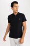 Фото #6 товара Футболка Defacto Fit Slim Fit краткорукавая Polo Z5599az23sp