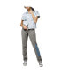 Фото #1 товара Women's Heather Gray North Carolina Tar Heels Victory Springs Tri-Blend Jogger Pants