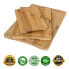 Фото #16 товара Разделочные доски BlauKe® Набор из 3-х разнообразных деревянных досок из бамбука