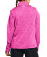 Фото #2 товара Women's Twist Tech Quarter-Zip Logo Top