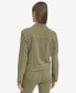 Фото #2 товара Women's Soft Stretch Twill Button Front Jacket