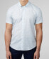 Фото #2 товара Men's Optic Geo Print Short Sleeve Shirt