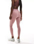 Фото #2 товара New Balance Nb sleek high rise sport legging 25" in pink