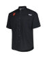 Men's Black San Francisco Giants Tamiami Omni-Shade Button-Down Shirt