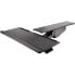 Фото #2 товара Under Desk Keyboard Tray - Full Motion & Height Adjustable Keyboard and Mouse Tray - 10"x26" Platform - Ergonomic Desk Mount Computer Keyboard Tray with Mouse Pad & Wrist Rest - Black - 2000 kg - Steel - 710 mm - 670 mm - 145 mm