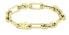 Фото #1 товара Hailey 1580324 Statement Gold Plated Chain Bracelet