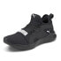 Фото #3 товара Puma Softride Rift Breeze Walking Mens Black Sneakers Athletic Shoes 19506701