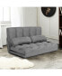 Foldable Floor Sofa Bed 6-Position Adjustable Couch