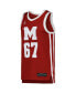 Фото #3 товара Men's Maroon Morehouse Maroon Tigers Replica Basketball Jersey
