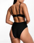 Фото #2 товара Ann Summers hold me tight swimsuit in black