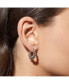 ფოტო #6 პროდუქტის Twisted Hoop Earrings - Paris Silver