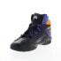 Фото #4 товара Reebok Shaq Attaq Mens Black Synthetic Lace Up Athletic Basketball Shoes