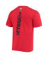 ფოტო #4 პროდუქტის Men's Steve Birnbaum Red D.C. United Backer Name and Number T-shirt