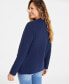 Фото #4 товара Women's Sweater Blazer, Created for Macy's