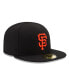 Фото #3 товара Головной убор для младенцев New Era черный San Francisco Giants My First 9Fifty Hat.