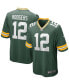 ფოტო #1 პროდუქტის Men's Aaron Rodgers Green Green Bay Packers Game Team Jersey