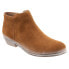 Фото #2 товара Softwalk Rocklin S1457-245 Womens Brown Suede Zipper Ankle & Booties Boots 9