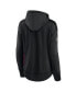 ფოტო #2 პროდუქტის Women's Black Arizona Coyotes Authentic Pro Rink Full-Zip Hoodie