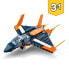 Фото #7 товара Конструктор LEGO Сверхзвуковый самолёт 3 в 1