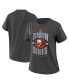 Фото #1 товара Women's Charcoal New York Islanders 2024 NHL Stadium Series Boyfriend T-shirt