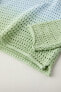Open-knit dip-dye sweater