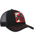 Men's Black Deadpool Retro A-Frame Snapback Hat