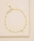 ფოტო #2 პროდუქტის Simple Gold Plated Chain Anklet