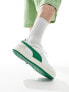 Фото #1 товара Puma CA Pro suede trainers in white and green