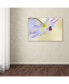 Jacky Parker 'Anemone Lady' Canvas Art - 32" x 22" x 2"