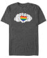 Фото #1 товара Men's Rainbow Love Short Sleeve T-Shirt