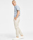 Фото #5 товара Men's Charles Linen Jogger Pants, Created for Macy's