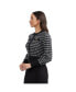 ფოტო #3 პროდუქტის Women's Cardigan with Contrast Trims