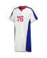 Фото #3 товара Women's White Philadelphia 76ers Free Throw T-shirt Dress