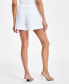 Фото #4 товара Women's High-Rise Trouser Shorts, Created for Macy's