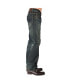 Фото #2 товара Men's Relaxed Straight Handcrafted Wash Premium Denim Signature Jeans