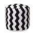 Фото #1 товара Designer Hocker Pouf Chevron