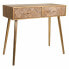 Hall Table with Drawers Alexandra House Living Brown Paolownia wood 41 x 79 x 88 cm