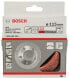 Фото #2 товара Bosch Carbide-Topfscheibe 115 x 22,23 mm; fein, schräg