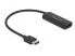Фото #1 товара Delock 63206 - 0.24 m - HDMI Type A (Standard) - DisplayPort + Micro-USB - Male - Female - Straight
