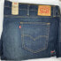 Фото #4 товара Levi's 502 Taper Fit Men's Jeans Levis Stretch 56x32 Blue 596840003 New