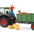 Schleich Traktor mit Anhänger 42608