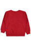 Kız Çocuk Sweatshirt 2-5 Yaş Kırmızı