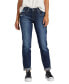 Фото #1 товара Women's Boyfriend Mid Rise Slim Leg Jeans