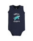 Фото #2 товара Baby Boys Cotton Sleeveless Bodysuits, Sea Turtle