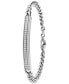 ფოტო #5 პროდუქტის Women's Crystal Stainless Steel Bracelet Watch 32mm Gift Set