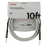 Фото #1 товара Fender Professional Series Instrument Cable 3m (White Tweed)