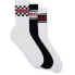 Фото #1 товара HUGO Qs Rib Race 10258033 socks 3 pairs