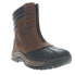 Фото #2 товара Propet Blizzard Tall Zip Round Toe Pull On Mens Black, Brown Casual Boots MBA03