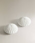 Urchin salt and pepper shaker set Белый, 5.3 x 2.5 x 5.3 cm - фото #4