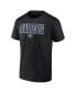 Men's Black Las Vegas Raiders Head to Beat T-Shirt